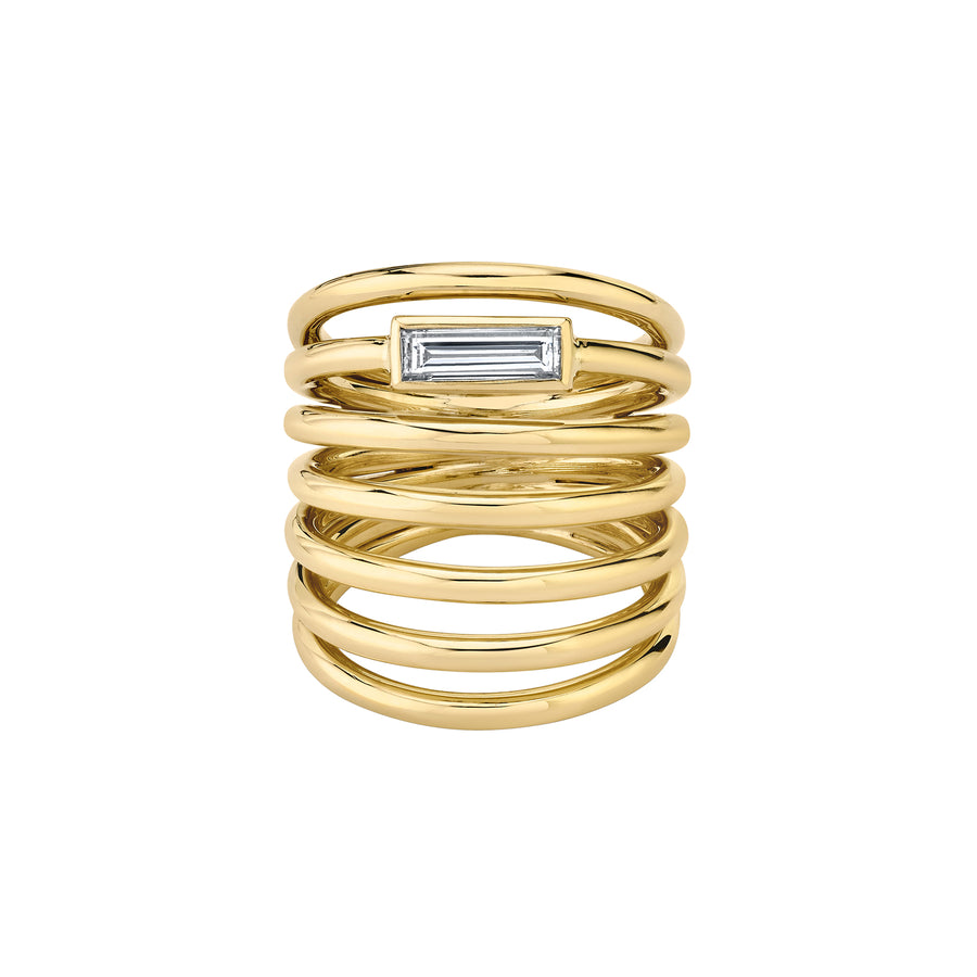 Helics 7 Loop Ring - Diamond by VRAM - Rings - Broken English Jewelry