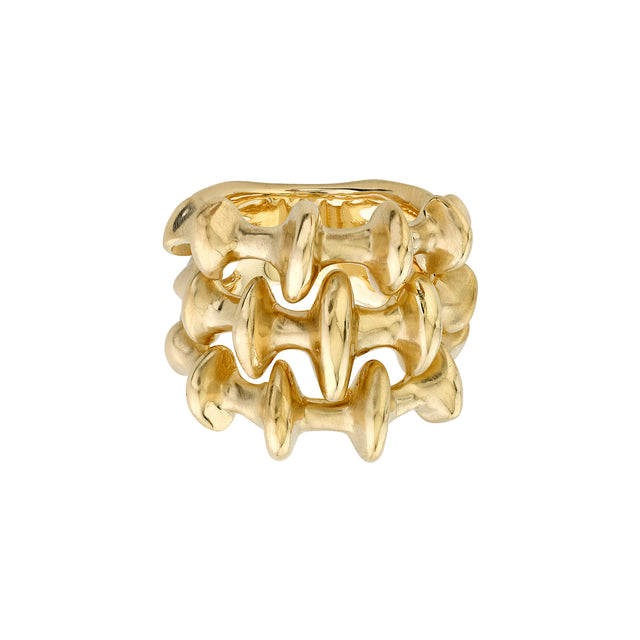 VRAM Chrona Triple Band Ring - Rings - Broken English Jewelry