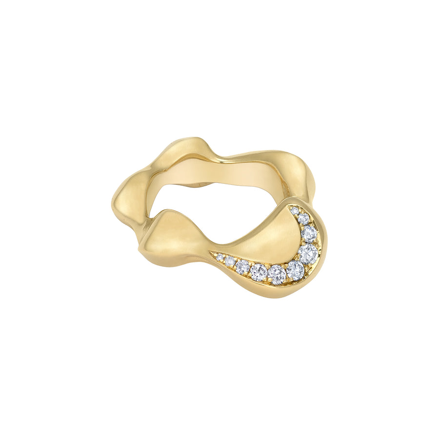 VRAM Cayrn Diamond Band Ring - Rings - Broken English Jewelry