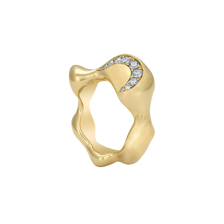 VRAM Cayrn Diamond Band Ring - Rings - Broken English Jewelry