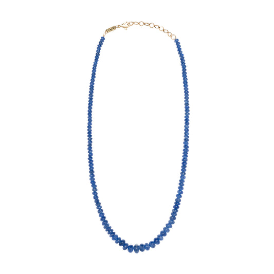 Bead Necklace - Sapphire
