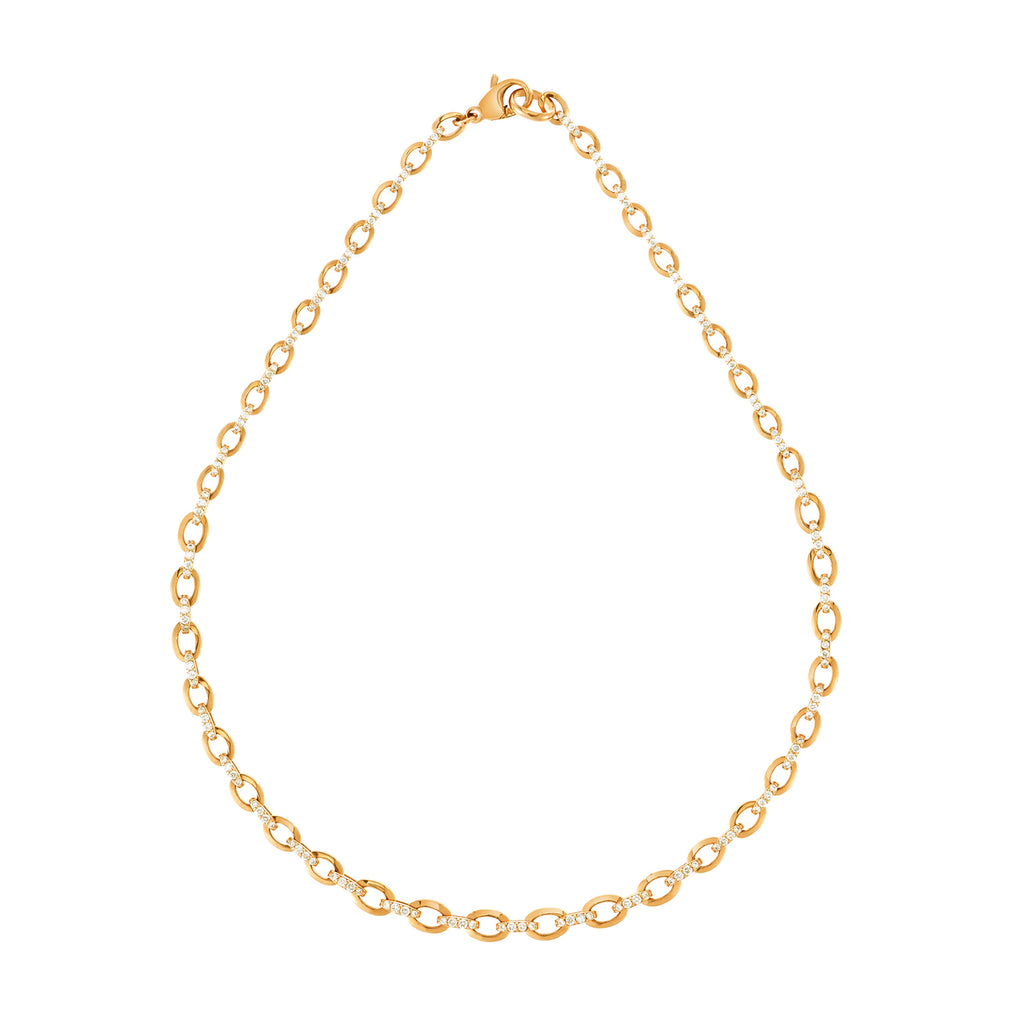 Shop 14K Yellow Gold Pearl Cage Necklace | Carbon & Hyde