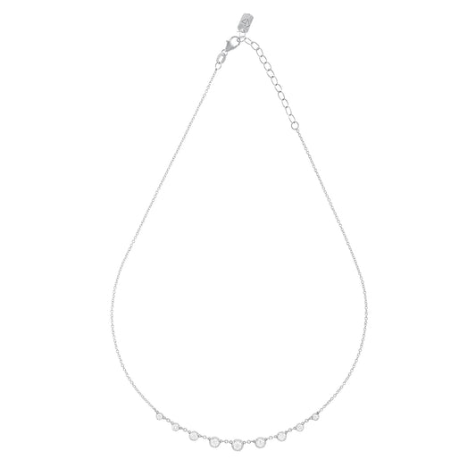 Rosette Starstruck Necklace - White Gold