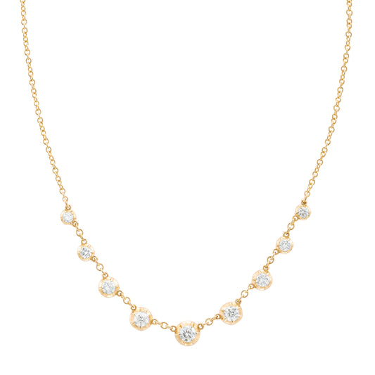 Rosette Starstruck Necklace - Yellow Gold - Main Img