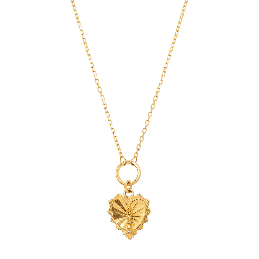 Foundrae Love Token Gold Necklace - Broken English Jewelry