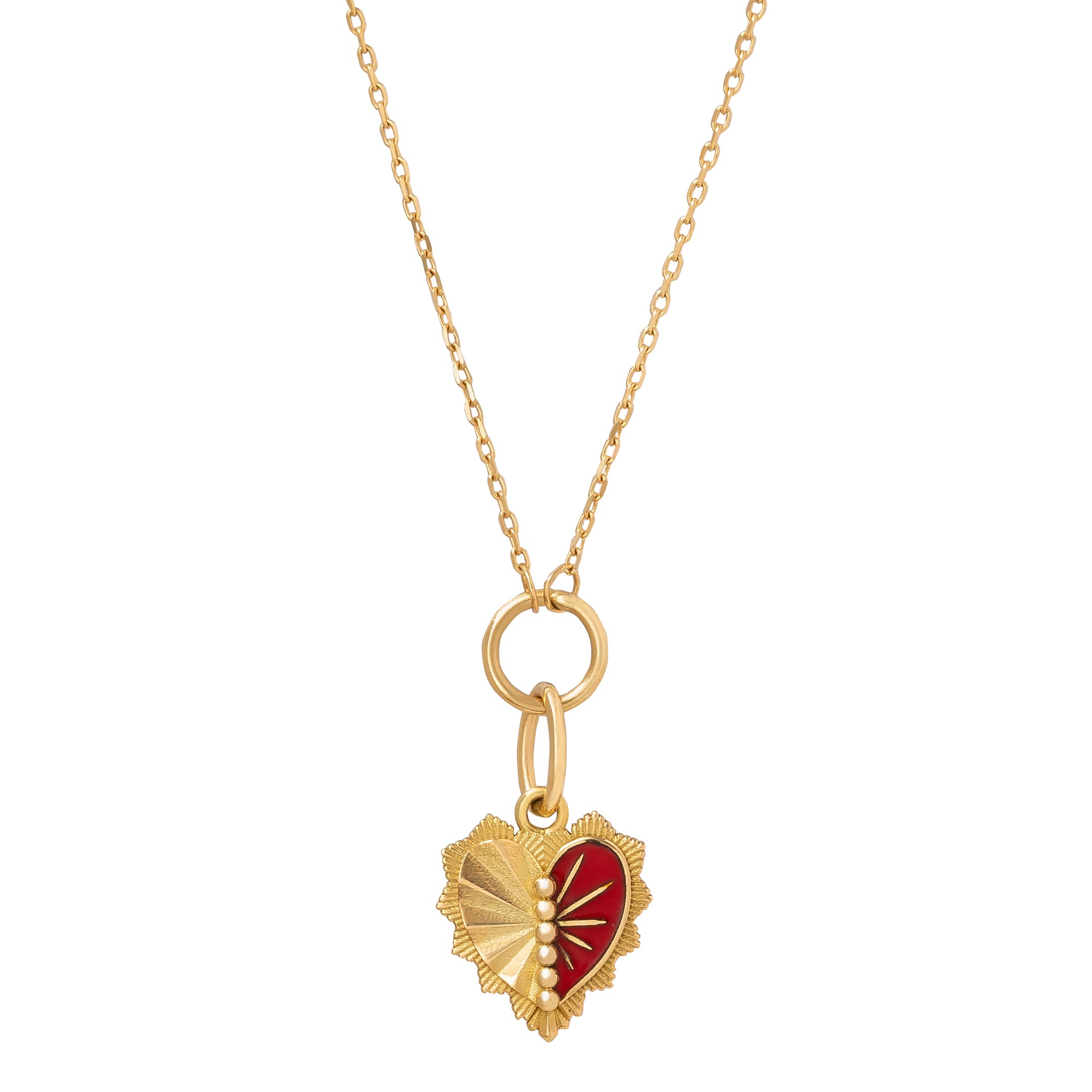 Foundrae Love Token Drop Necklace - Broken English Jewelry