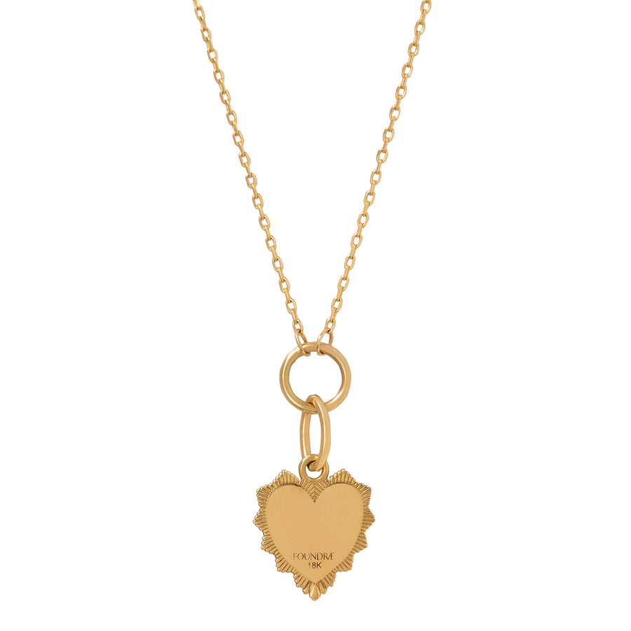 Foundrae Love Token Drop Necklace - Broken English Jewelry