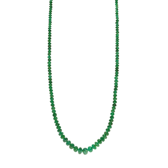Āzlee Bead Necklace - Emerald - Necklaces - Broken English Jewelry