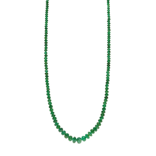 Bead Necklace - Emerald - Main Img