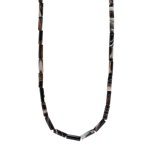 Bead Necklace - Agate - Main Img