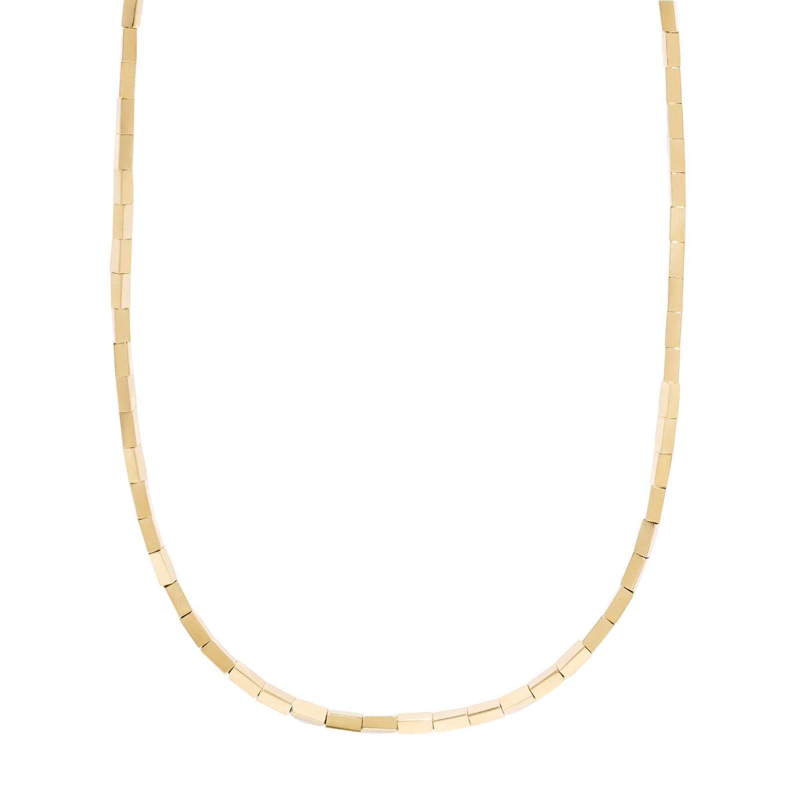 Āzlee Gold Bar Necklace - Small - Necklaces - Broken English Jewelry