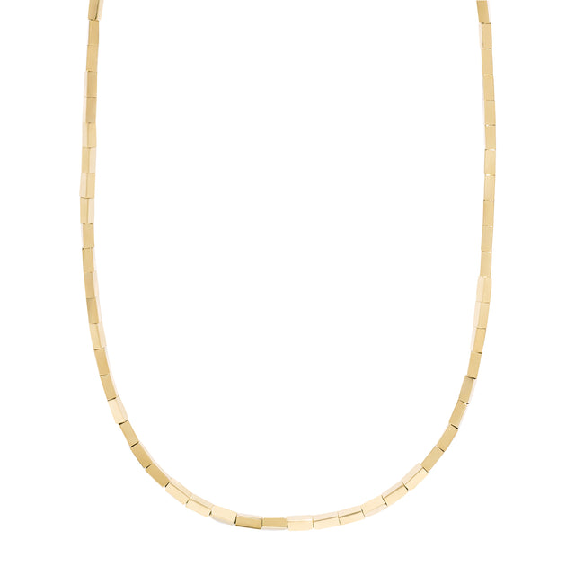 Āzlee Gold Bar Necklace - Small - Necklaces - Broken English Jewelry