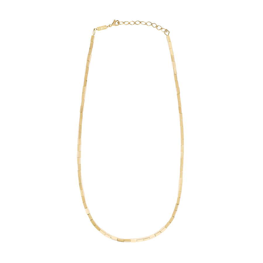 Āzlee Gold Bar Necklace - Small - Necklaces - Broken English Jewelry