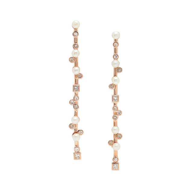 Nancy Newberg Long Stick Earrings - Broken English Jewelry