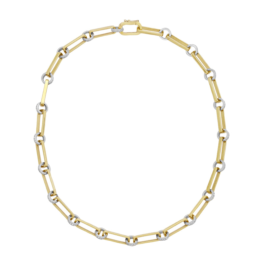 Nancy Newberg Oval Link Chain Necklace - Necklaces - Broken English Jewelry