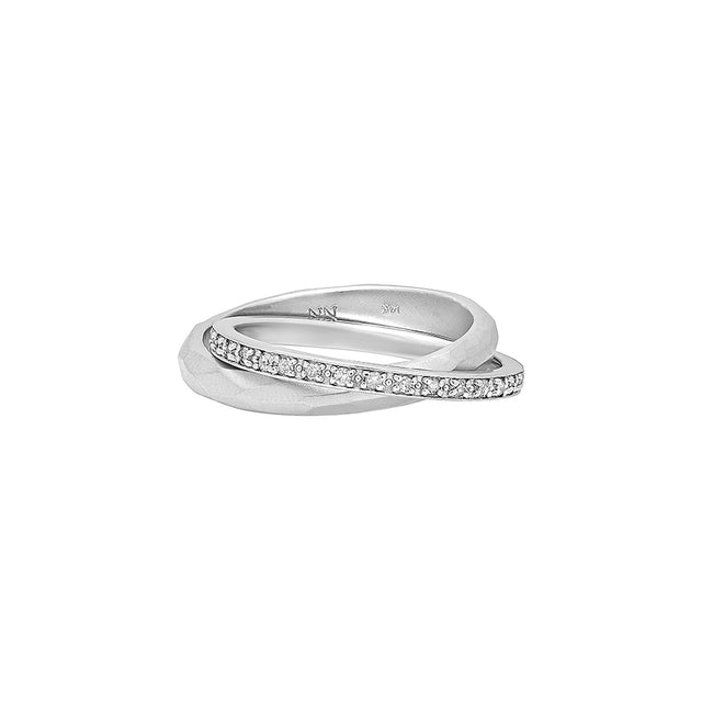 Nancy Newberg Double Rolling Ring - Rings - Broken English Jewelry