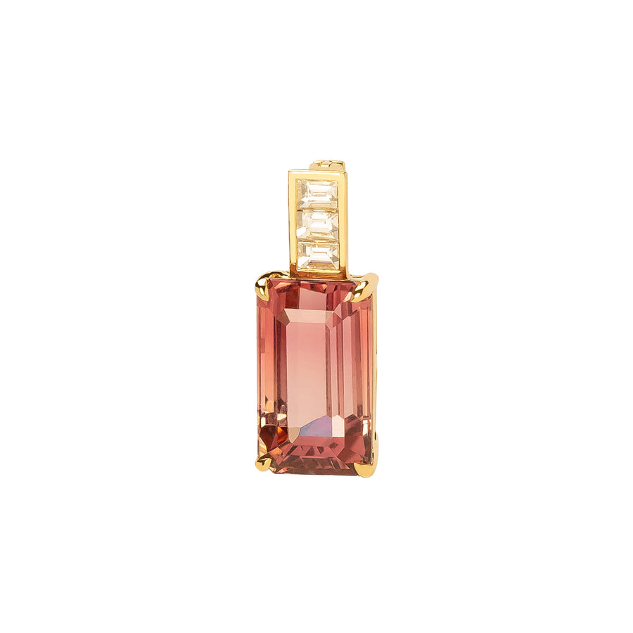 YI Collection Supreme Pendant - Pink Tourmaline - Charms & Pendants - Broken English Jewelry