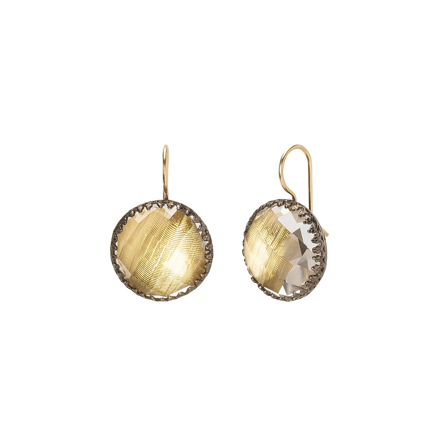 Larkspur & Hawk Olivia Button Earrings - Sancerre - Earrings - Broken English Jewelry