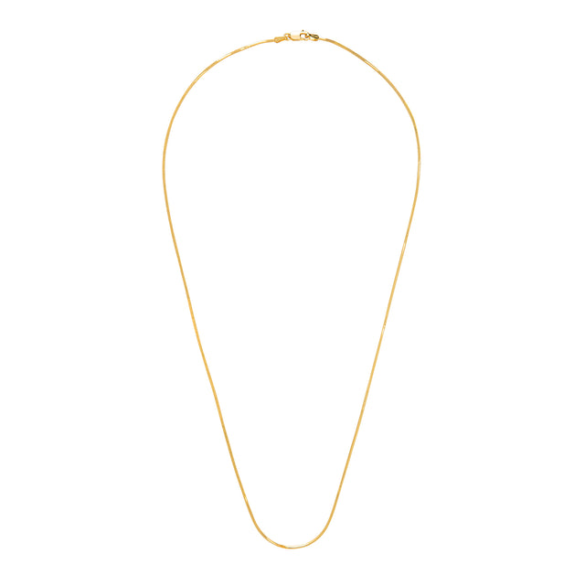 BE by Broken English 18" Octagonal Snake Chain - 1mm - Broken English Jewelry