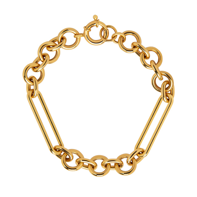 Foundrae Midsize Mixed Clip Bracelet - Broken English Jewelry