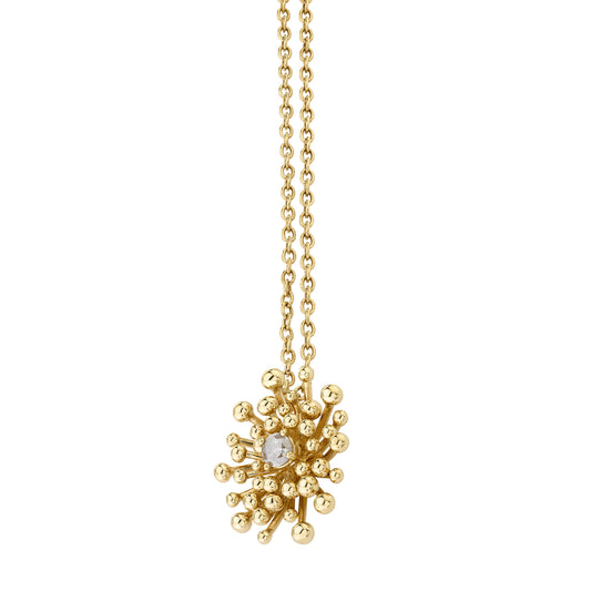 Nocturne Pendant Necklace - Gray Diamond