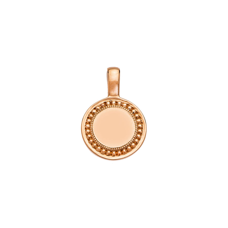 Sethi Couture P.S. Small Round Charm - Rose Gold - Charms & Pendants - Broken English Jewelry