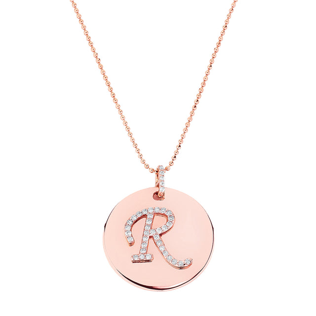 Carbon & Hyde Renata Custom Necklace - Rose Gold - Necklaces - Broken English Jewelry