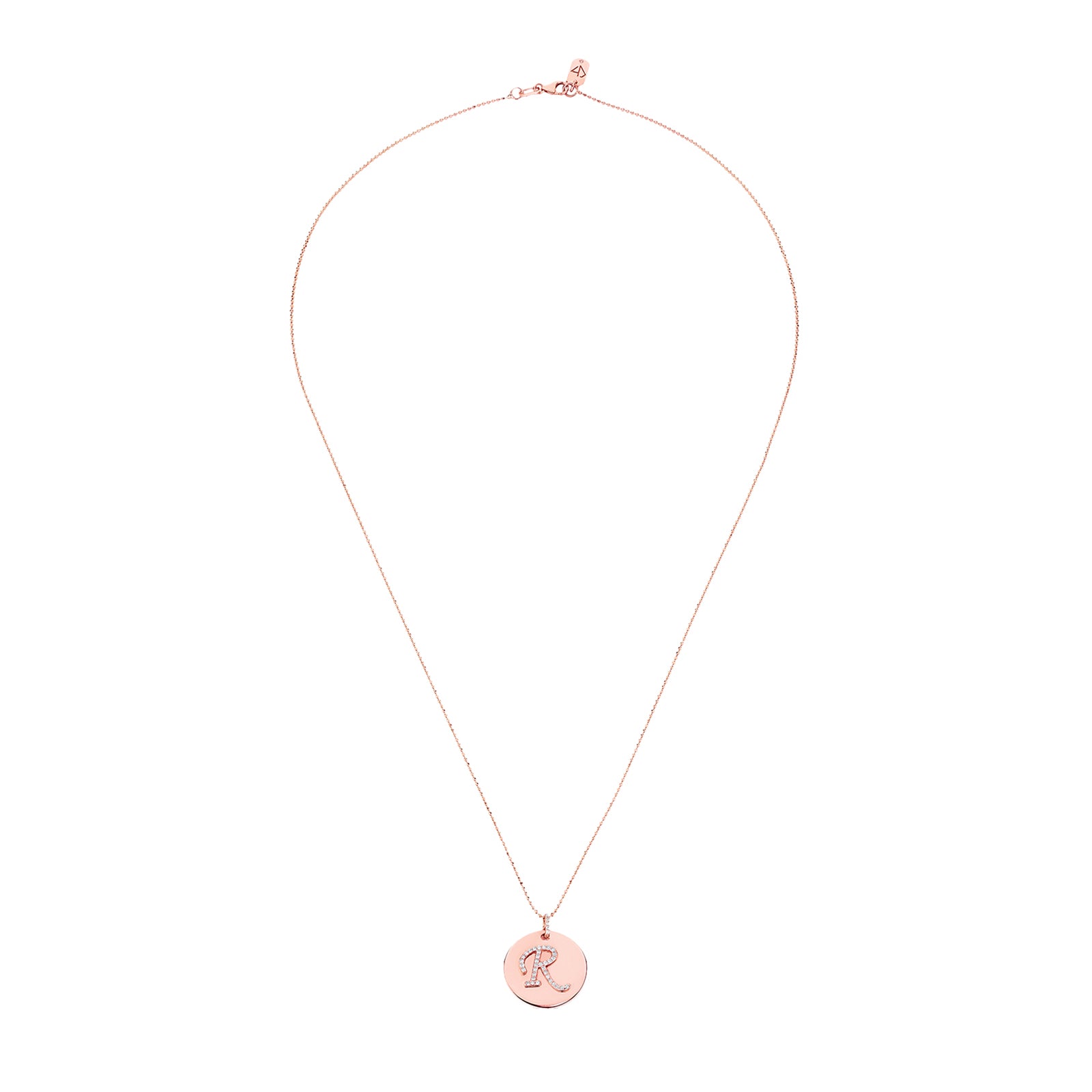 Carbon & Hyde Renata Custom Necklace - Rose Gold - Necklaces - Broken English Jewelry