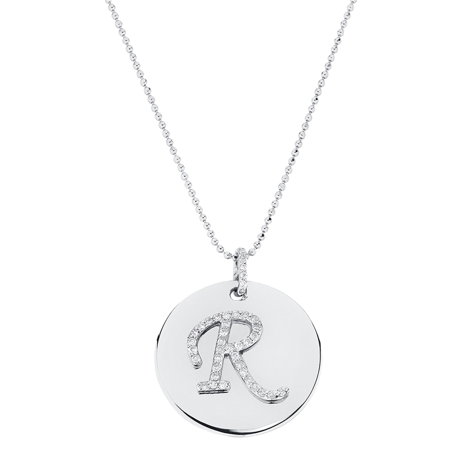 Carbon & Hyde Renata Custom Necklace - White Gold - Necklaces - Broken English Jewelry