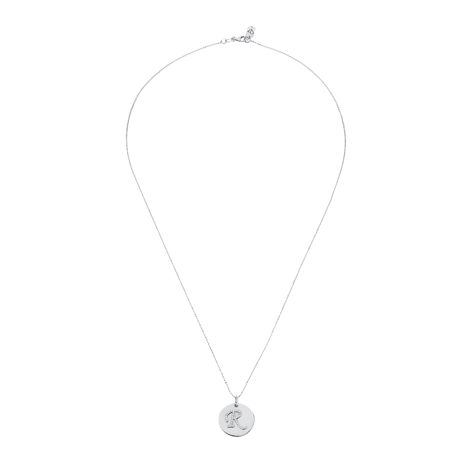 Carbon & Hyde Renata Custom Necklace - White Gold - Necklaces - Broken English Jewelry