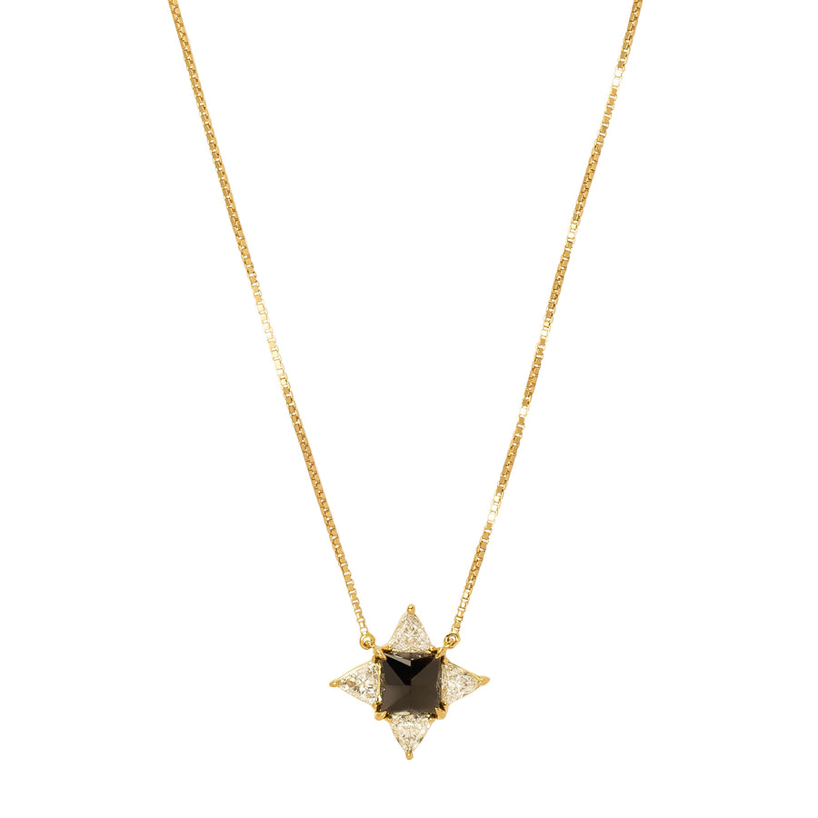 Ara Vartanian Black & White Diamond Pendant Necklace - Necklaces - Broken English Jewelry