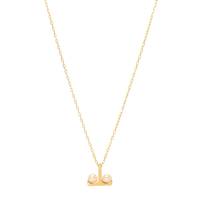 Hirotaka Beluga Pearl Necklace - Small - Necklaces - Broken English Jewelry