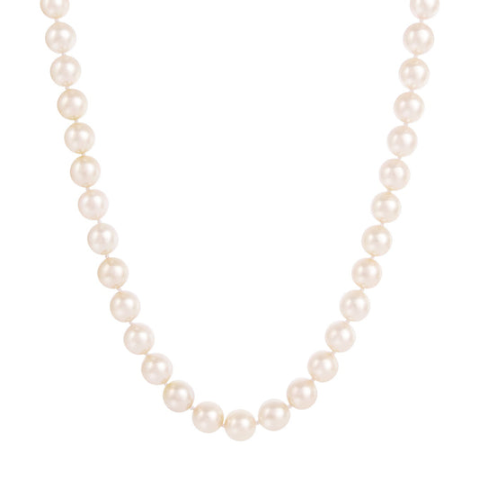 8.5mm Japanese Akoya Pearl Howie Necklace - 22" - Main Img