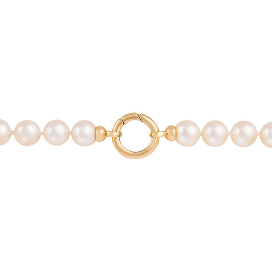 8.5mm Japanese Akoya Pearl Howie Necklace - 22