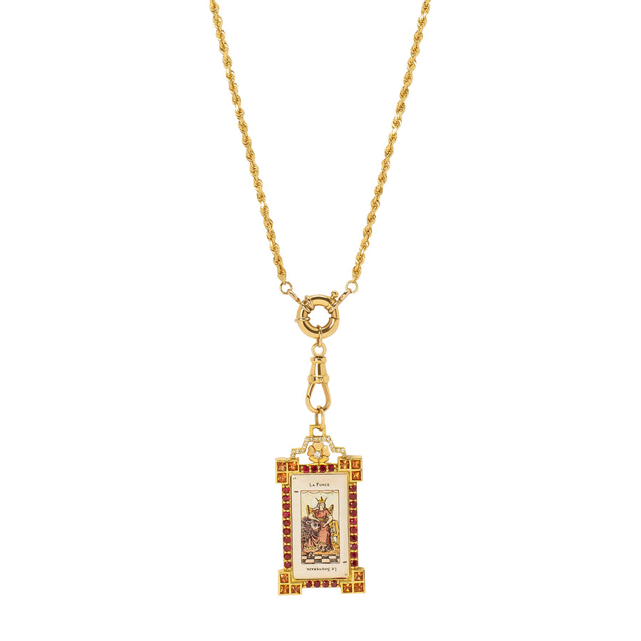Colette Loquet Rope Chain Necklace - La Force Tarot - Necklaces - Broken English Jewelry