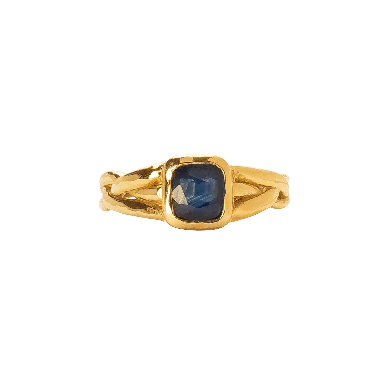 Pamela Love Clio Ring - Sapphire - Rings - Broken English Jewelry
