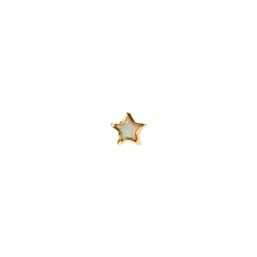 Pamela Love Star Stud - Opal - Earrings - Broken English Jewelry