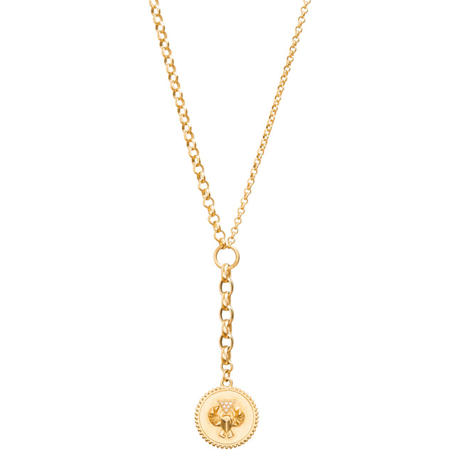 Foundrae Protection Belcher Necklace - Broken English Jewelry