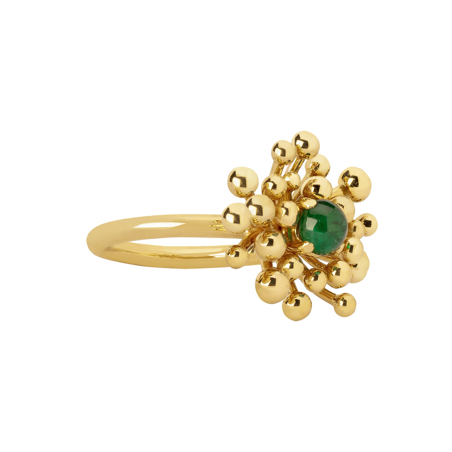 VRAM Nocturne Mini Ring - Emerald - Broken English Jewelry