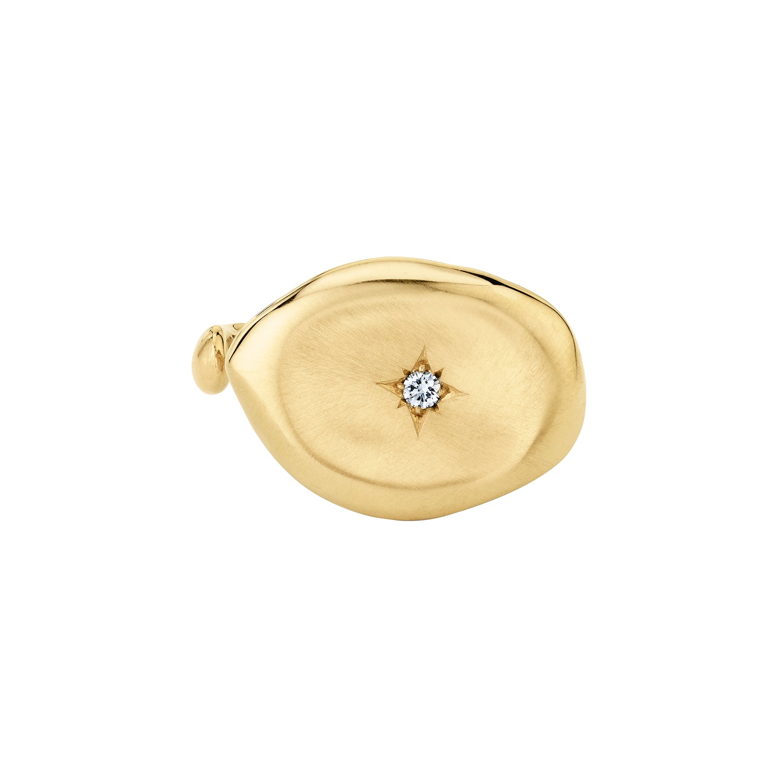 VRAM Colony I Ring - Yellow Gold - Broken English Jewelry