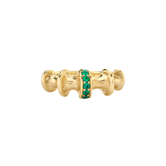 Chrona I Ring - Emerald - Main Img