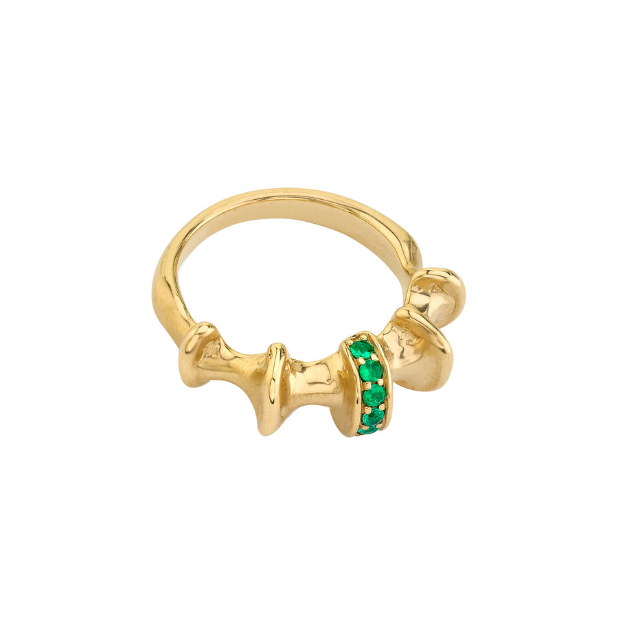 VRAM Chrona Band - Emerald - Broken English Jewelry