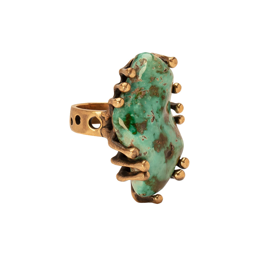 Lisa Eisner Jewelry One-of-a-Kind Imperian Turquoise Ring - Rings - Broken English Jewelry