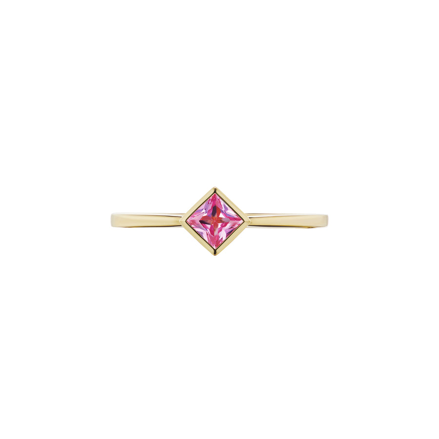 Ark Atlantis Stacking Ring - Pink Sapphire - Rings - Broken English Jewelry