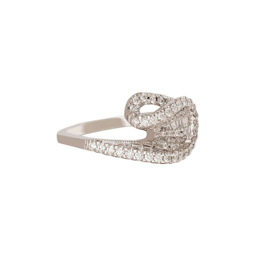 Mini Talay Wave Diamond Ring by Kavant & Sharart - Rings - Broken English Jewelry