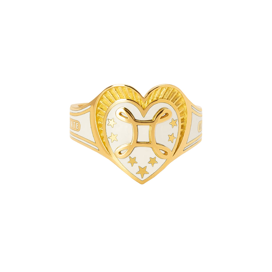 Foundrae True Love Heart Cigar Band - Rings - Broken English Jewelry