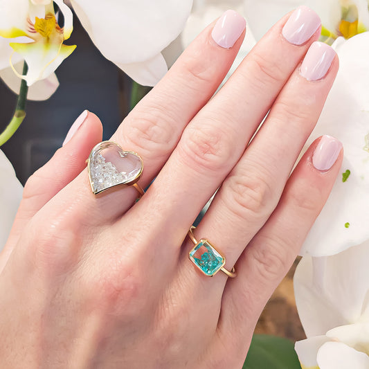 Afago Heart Ring