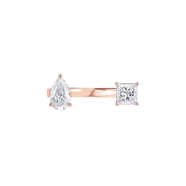 Carbon & Hyde Reign Ring - Rose Gold - Rings - Broken English Jewelry