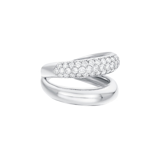 Gemini Ring - White Gold