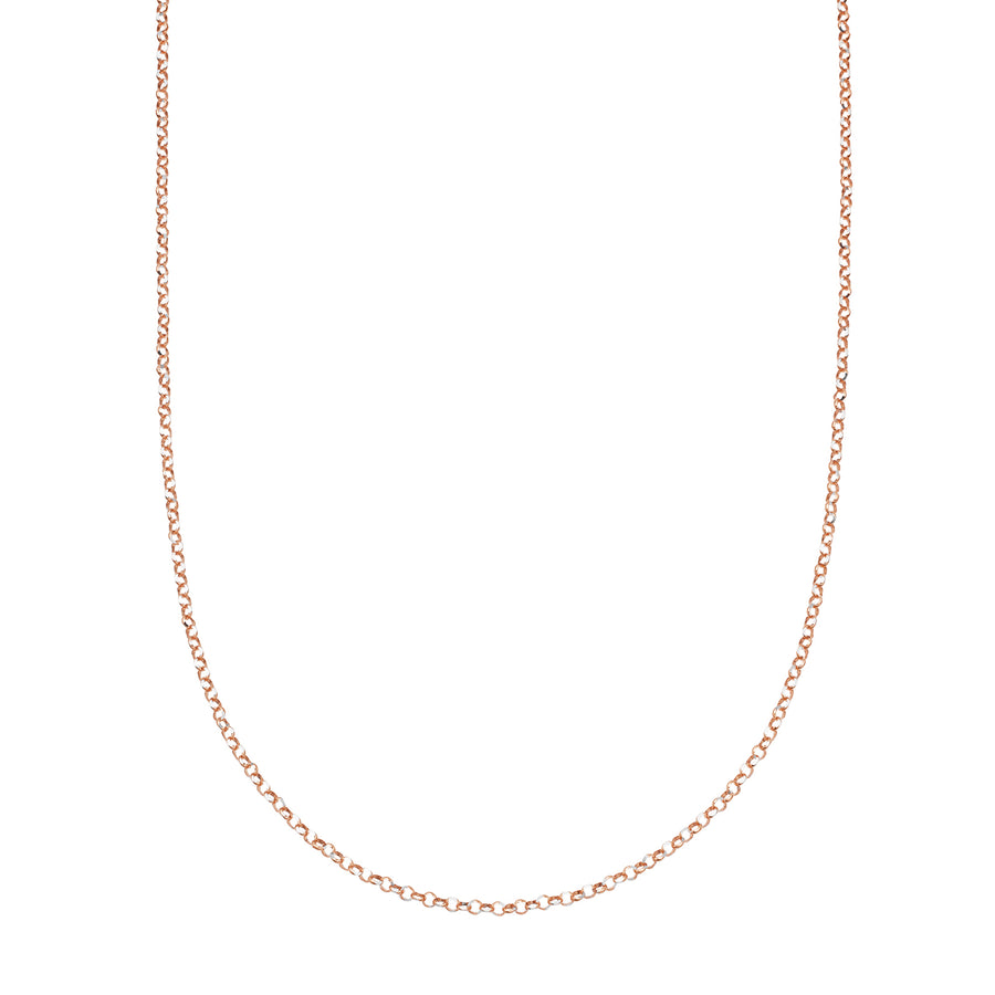 Loquet 32" Rolo Chain - Rose Gold - Necklaces - Broken English Jewelry